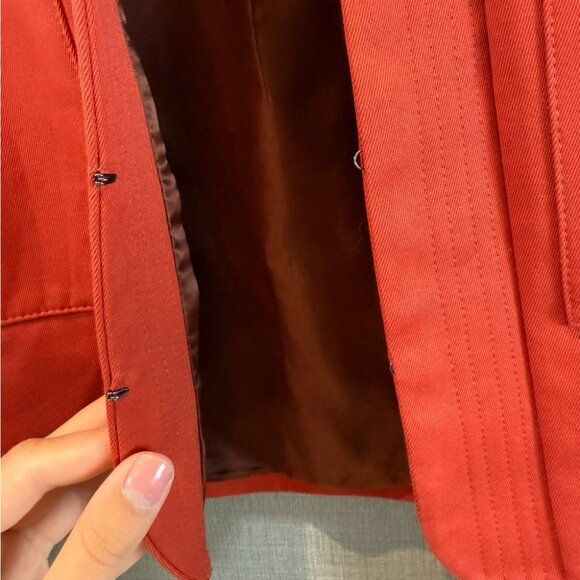 KOTN Orange Short Waisted Cropped Blazer - Picture 8 of 10